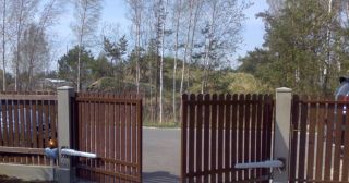 Купить распашные ворота из штакетника Пушкино, цена от 2789 руб.
