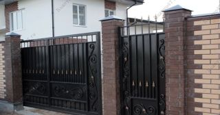 Купить распашные ворота кованные Пушкино, цена от 4894 руб.